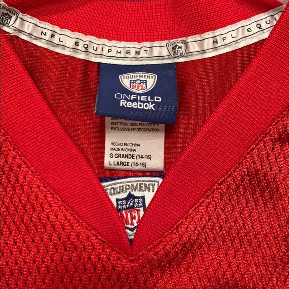 Brandon Jacobs Giants Youth Jersey Size L(14-16) - Picture 3 of 4